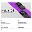Nokia 106 Siyah Tuşlu Telefon - Görsel 2