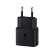 Samsung Type-C 25W Hızlı Şarj Adaptörü Siyah EP-T2510N - Görsel 1