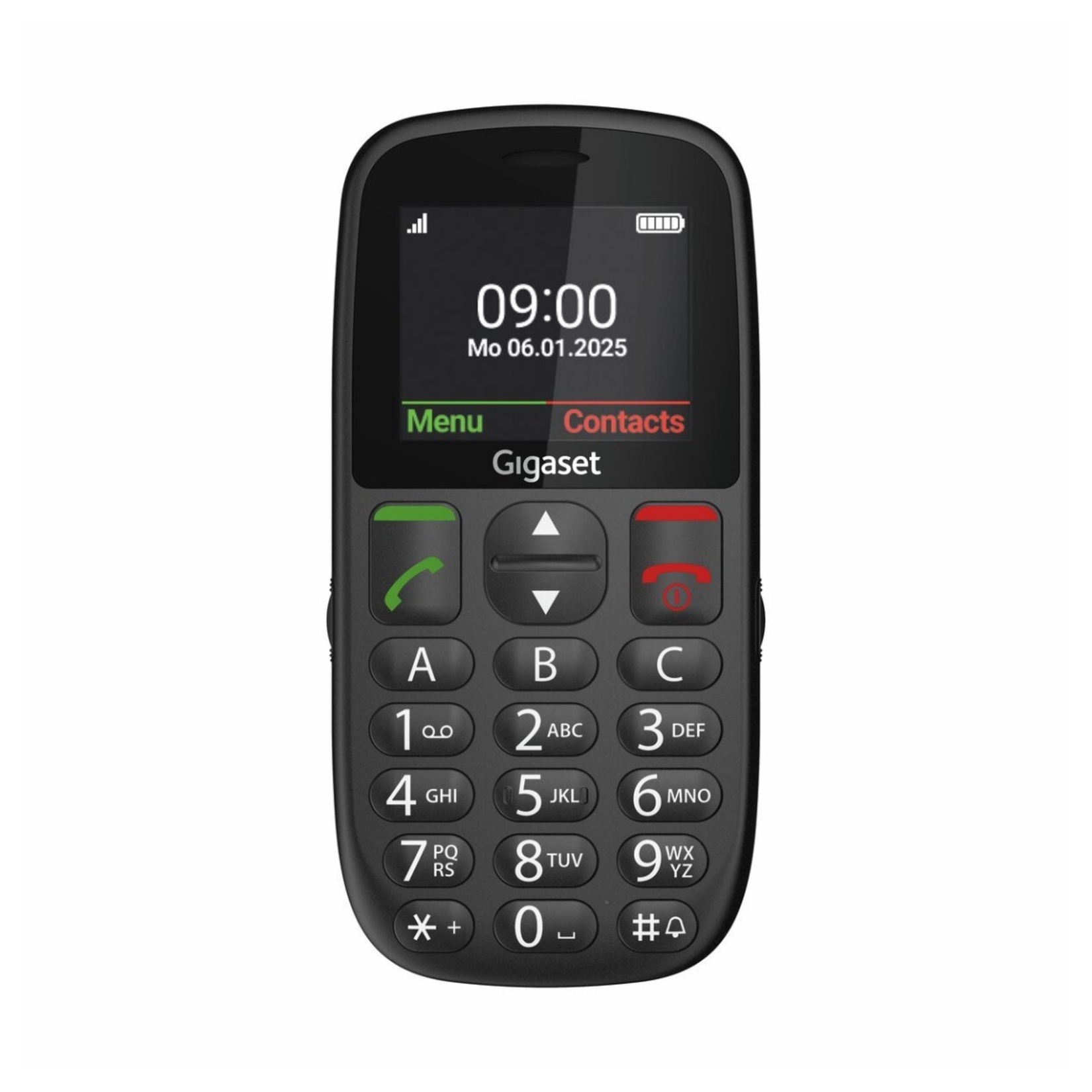 Gigaset GL395 Siyah Tuşlu Telefon - Görsel 1