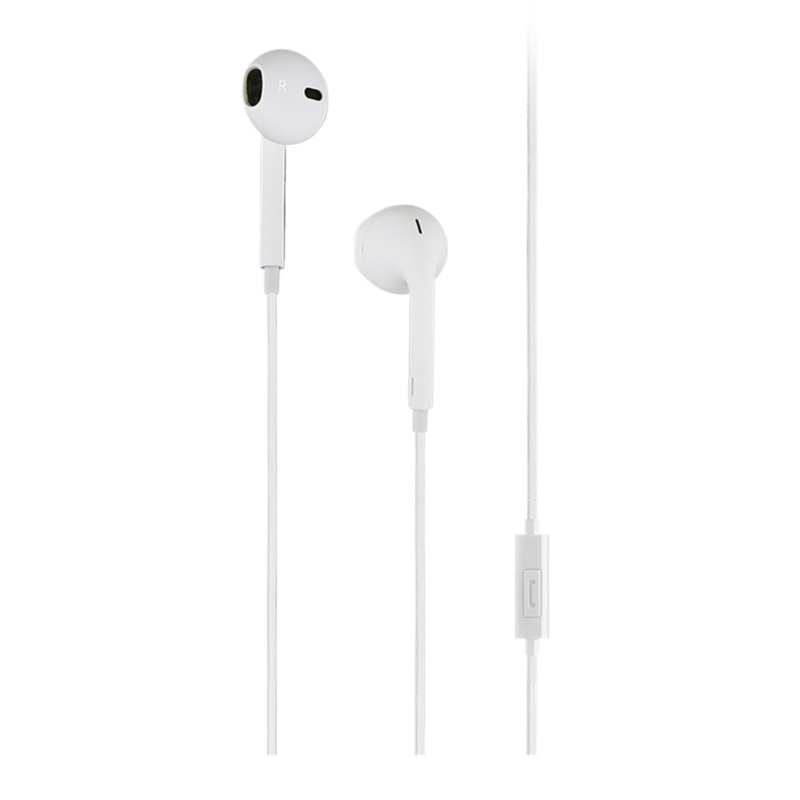 Mojue WE02 Mikrofonlu Kulak İçı Kulaklık Beyaz