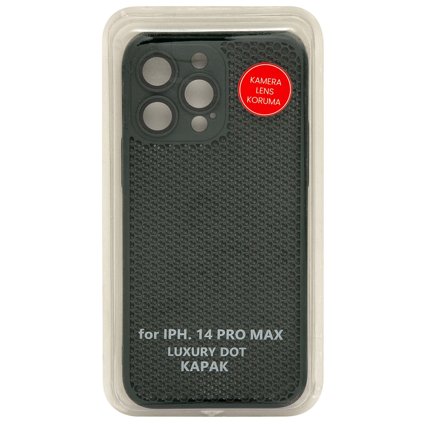 i'think iPhone 14 Pro Max Luxury Dot Kapak