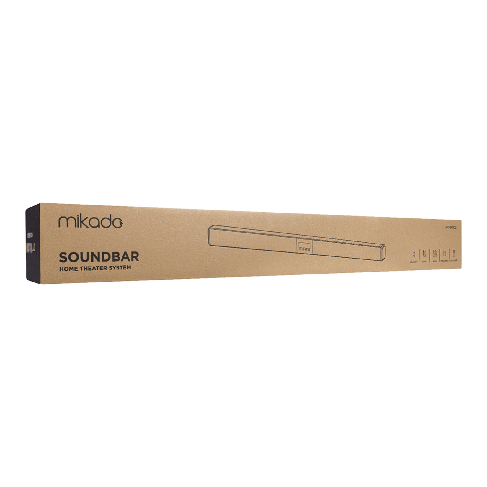 Mikado MD-SB102 Ev Sinema Soundbar 20W - Görsel 2