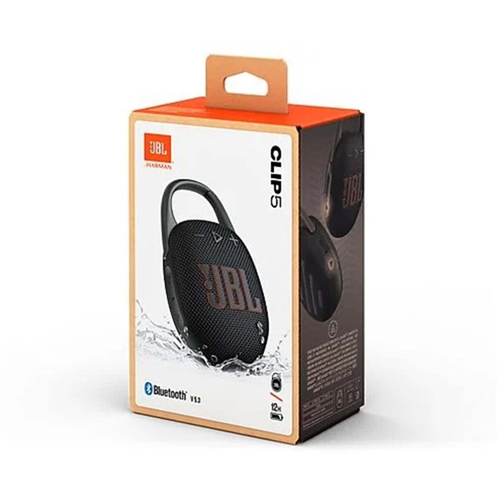 Jbl Clip5 Bluetooth Hoparlör IP67 Siyah - Görsel 4