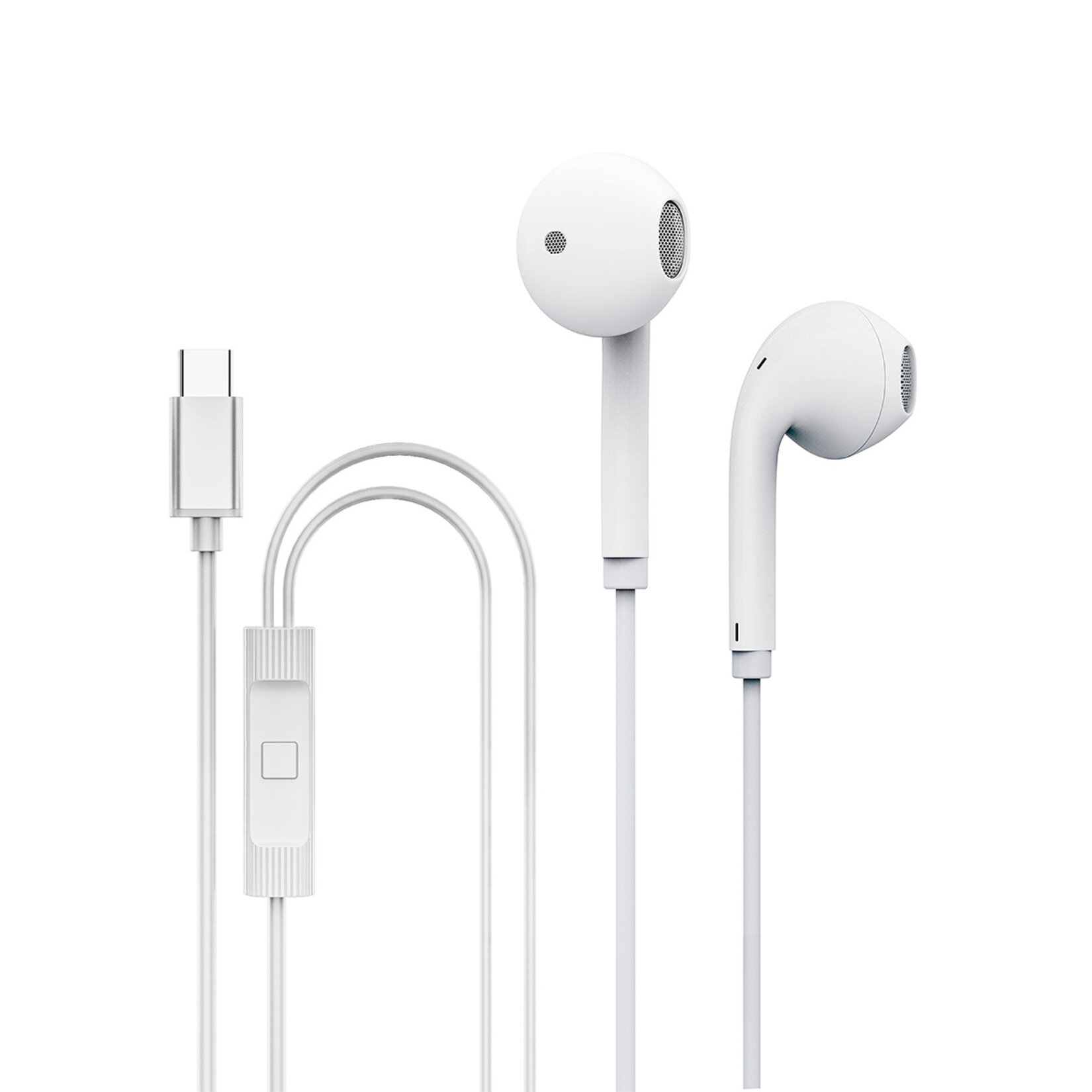 Hytech HY-XBK57 Type-C Kulaklık Beyaz