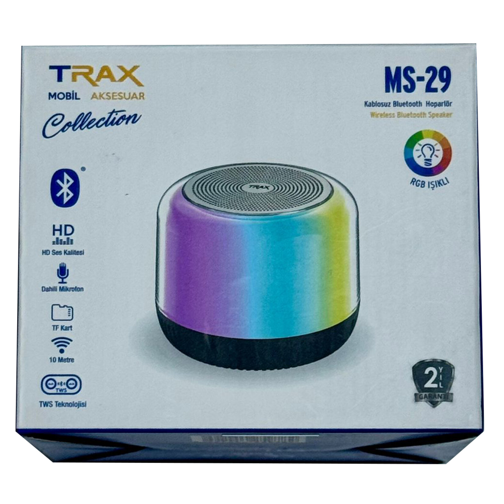 Trax Rgb Işıklı Bluetooth Hoparlör MS-29 - Görsel 1