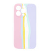 i'think iPhone 14 Pro Rainbow Silinebilir Kapak - Görsel 2