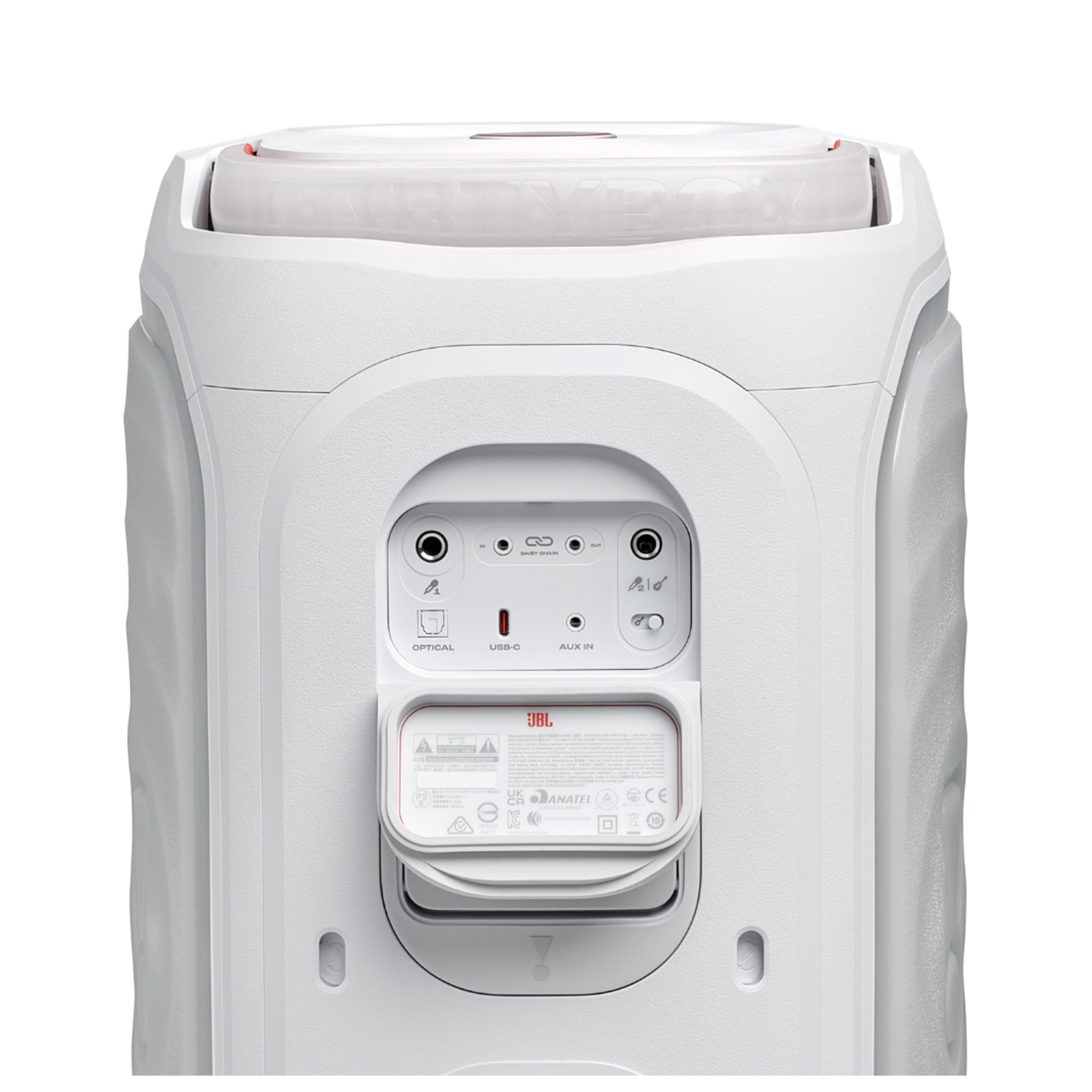 JBL Partybox 130 Bluetooth Hoparlör Beyaz - Görsel 4