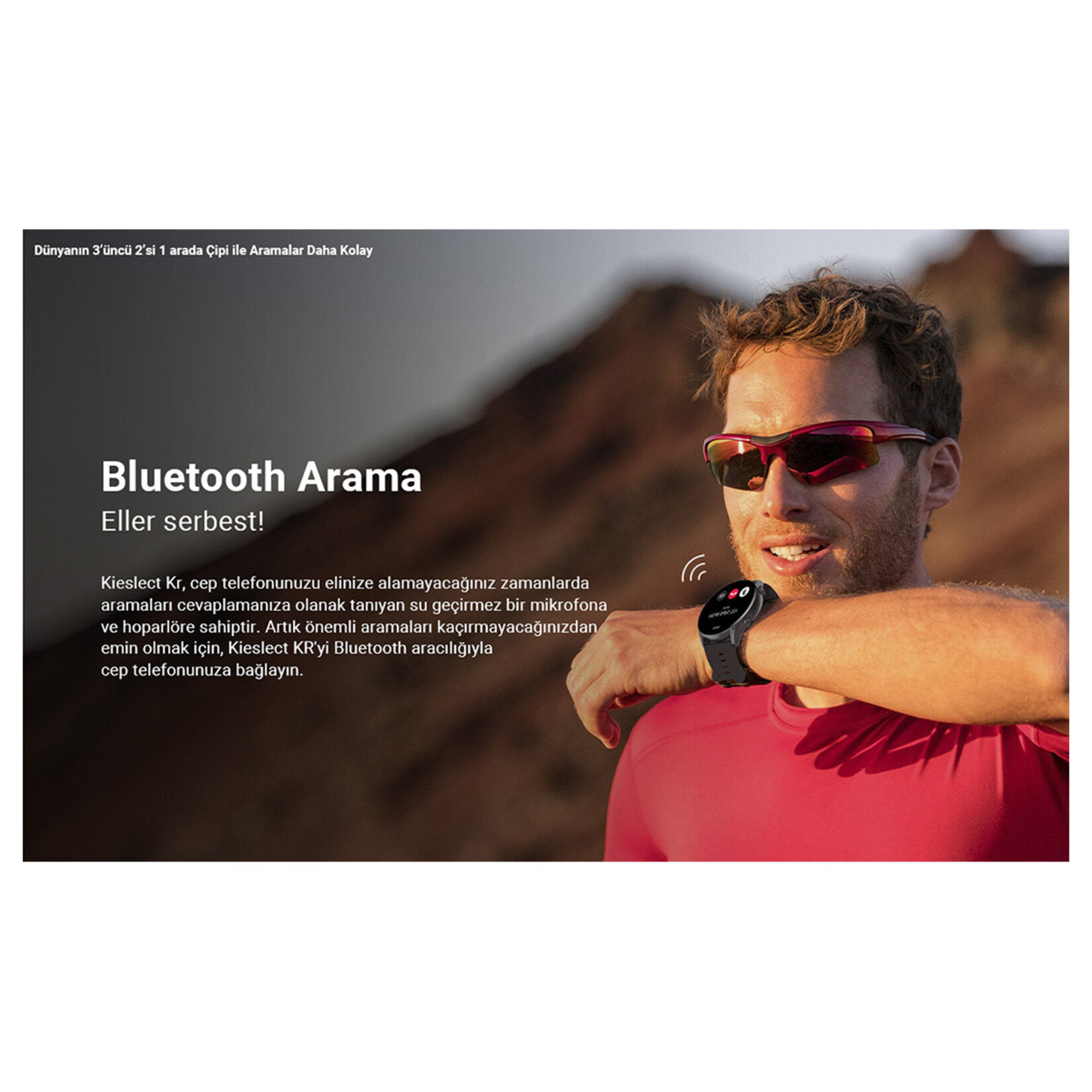 Kieslect KR Sesli Asistan ve Arama Akıllı Saat - Görsel 9