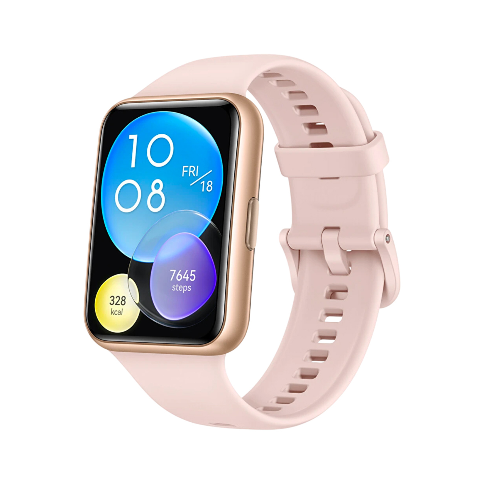 Huawei  Watch Fit 2 Active Akıllı Saat Pembe - Görsel 1