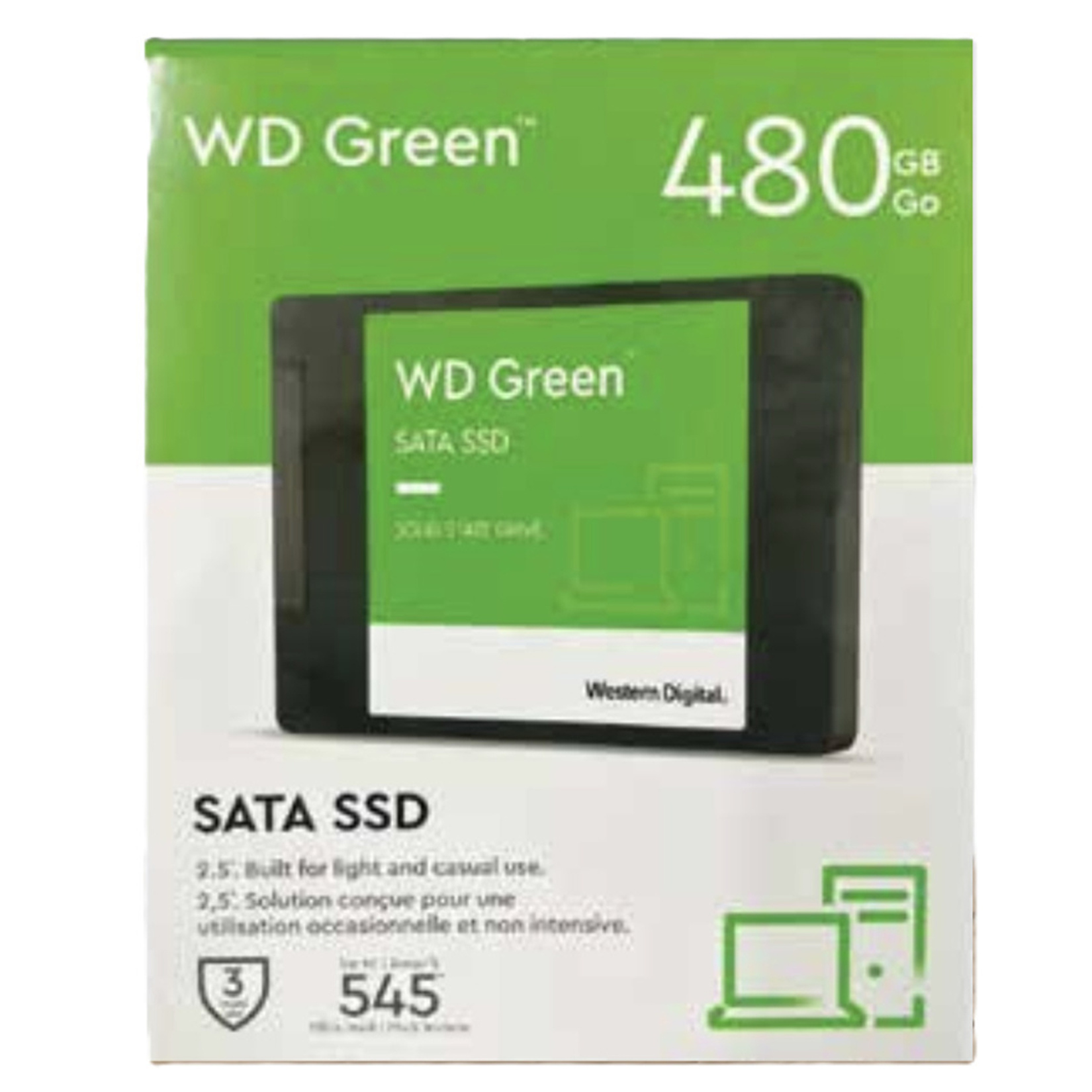 Western Digital Green 2.5'' 480 GB Sata SSD Hard Disk
