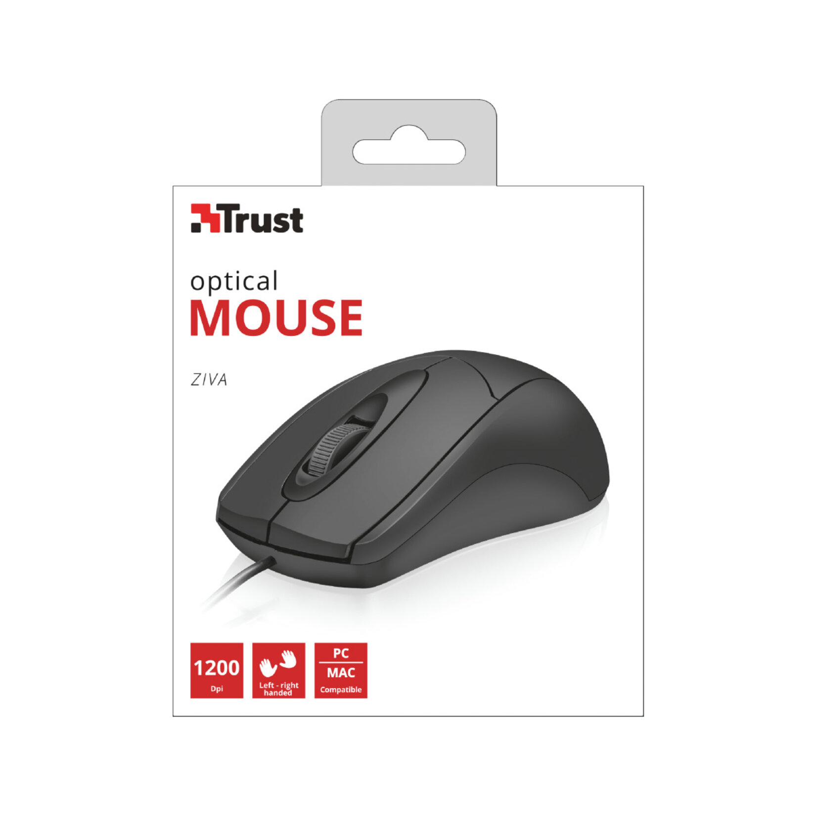 Trust Zıva Optıcal Mouse