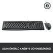 Logitech MK120 Kablolu Klavye & Mouse Seti-Siyah - Görsel 3