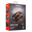 Rampage SMX-R9 USB Siyah/Turuncu Oyuncu Mouse - Görsel 1