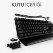 Logitech G G513 Clicky Mekanik Oyuncu Klavyesi Rgb Led Siyah - Görsel 5