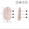 Logitech M350 Pebble Kablosuz Mouse Gül - Görsel 4