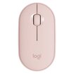 Logitech M350 Pebble Kablosuz Mouse Gül - Görsel 2