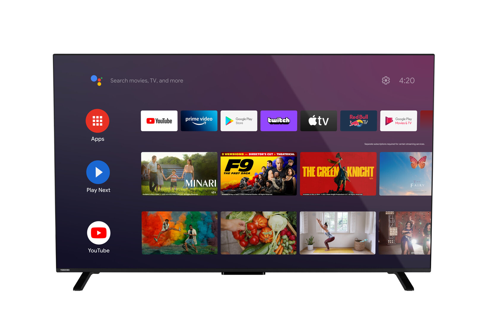 Toshiba 65QA2363DT 164 Ekran 4K UHD Android QLED Tv - Görsel 1