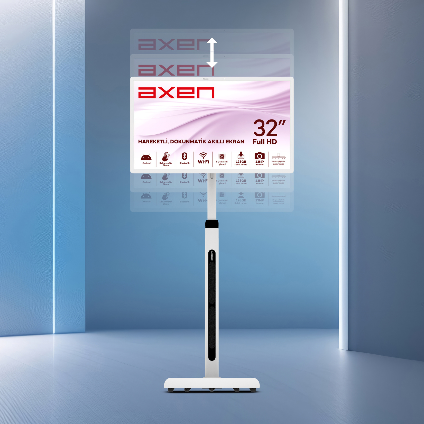 Axen 32'' AX32FMTR-A13B FHD Android Smart Led Ekran - Görsel 5