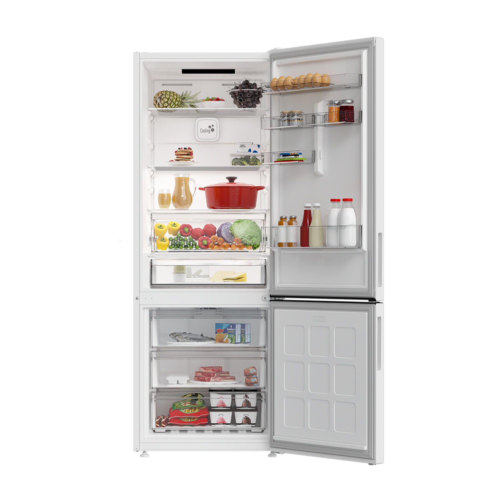 Altus ALK 471XE490L No-Frost E Sınıfı Kombi Tip Dijital Ekran Buzdolabı - Görsel 2