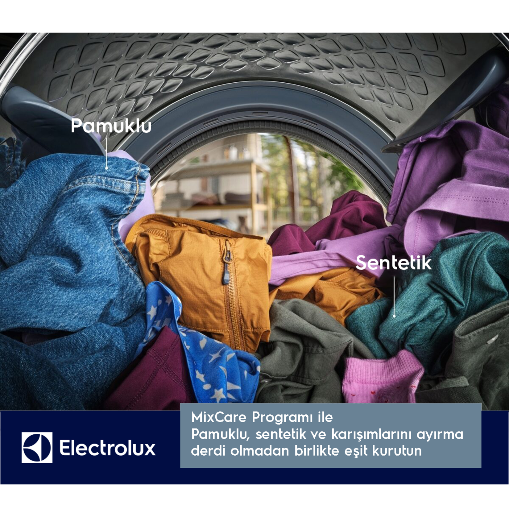 Electrolux EW7D395UT 700 Serisi DelicateCare 9 Kg C Enerji Sınıfı Inverter Isı Pompalı Kurutma Makinesi - Görsel 4