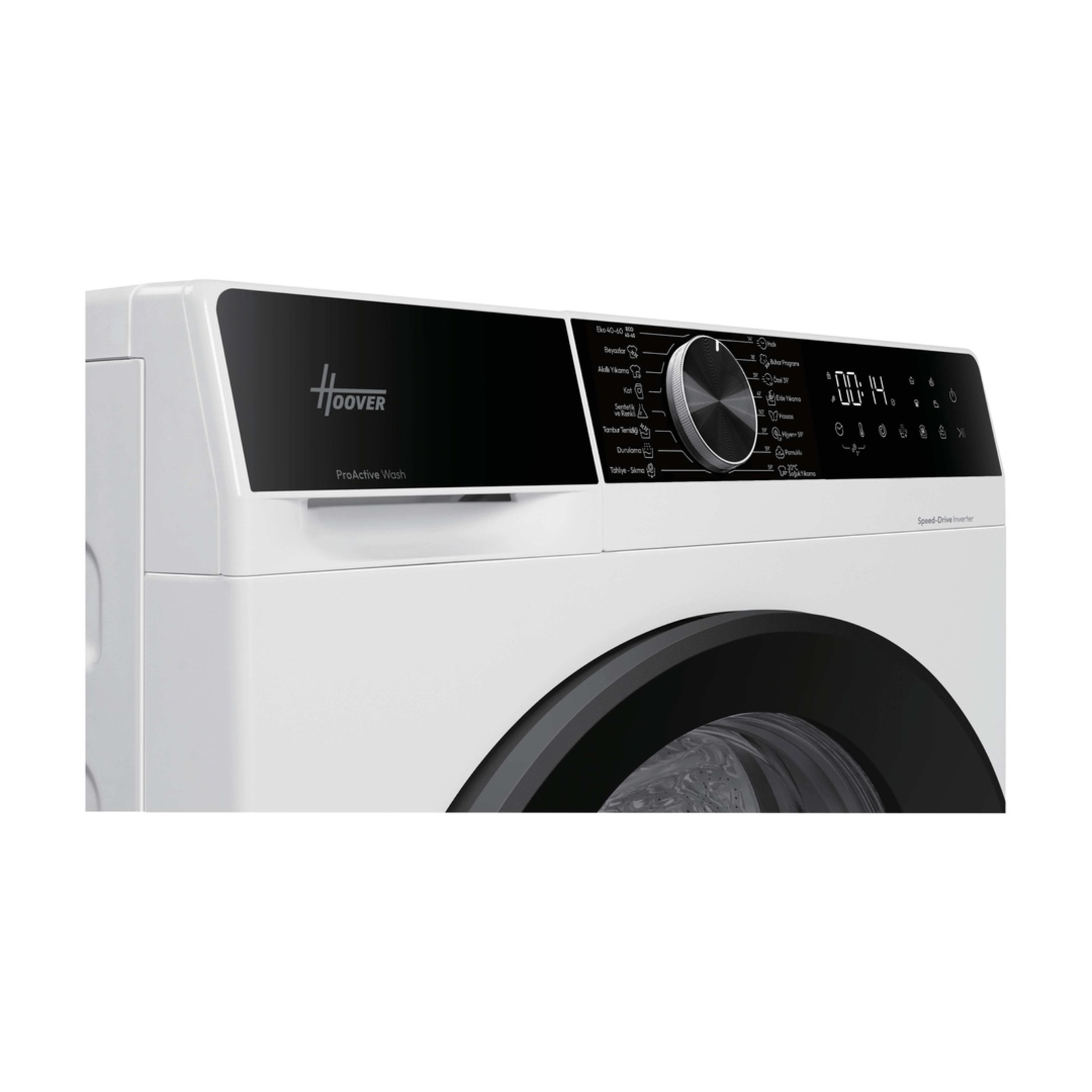 Hoover HGD 412BL10C-17 12 Kg 1400 Devir Çamaşır Makinesi - Görsel 3