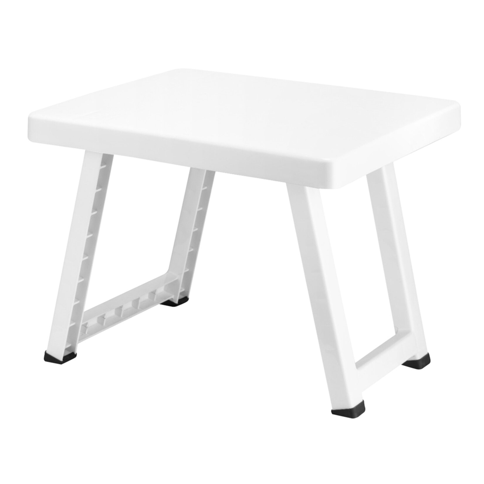 Poliwork Katlanır Plastik Masa 70 Cm Beyaz