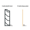 N-Wood Modüler Masif Ahşap Ayakkabılık NA-02 68 x 60 x 28  Cm - Görsel 2