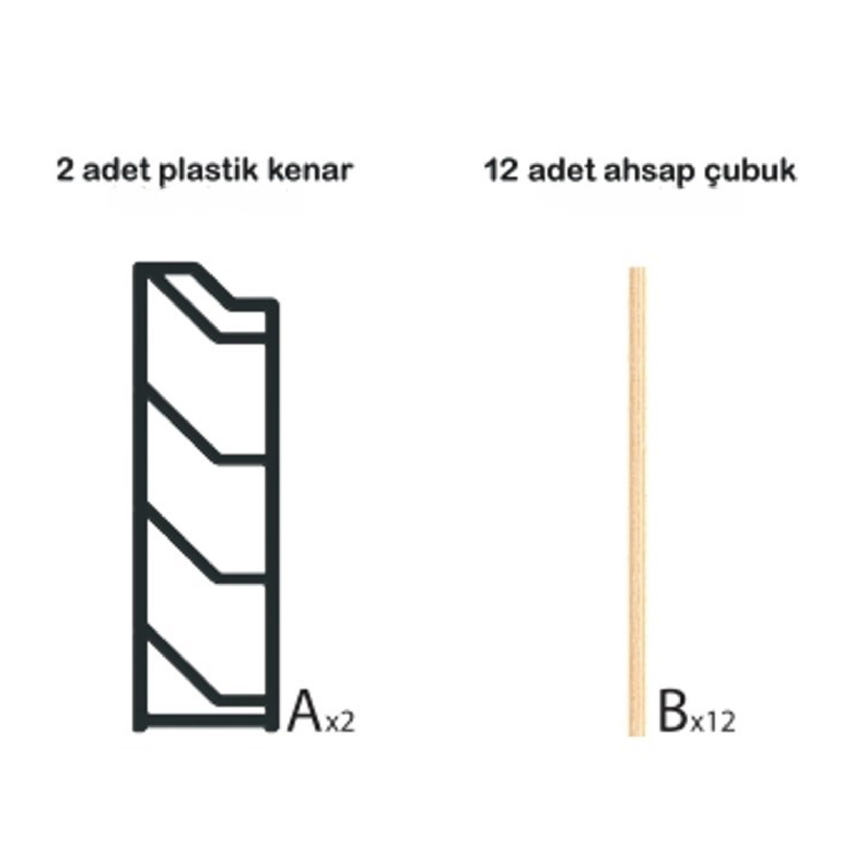 N-Wood Modüler Masif Ahşap Ayakkabılık NA-02 68 x 60 x 28 Cm - Görsel 2