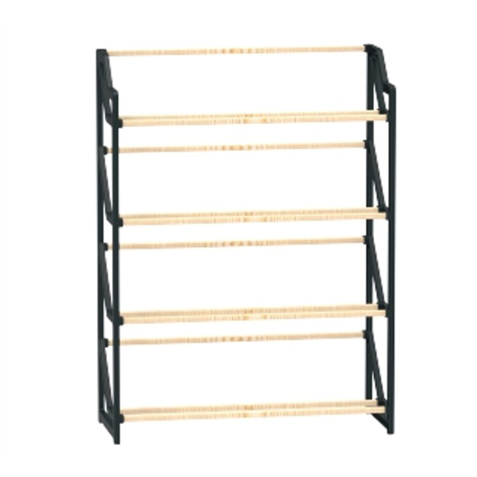 N-Wood Modüler Masif Ahşap Ayakkabılık NA-02 68 x 60 x 28 Cm - Görsel 6