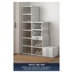Bee Home 6 Katlı Portatif Ayakkabı Organizer - Görsel 3