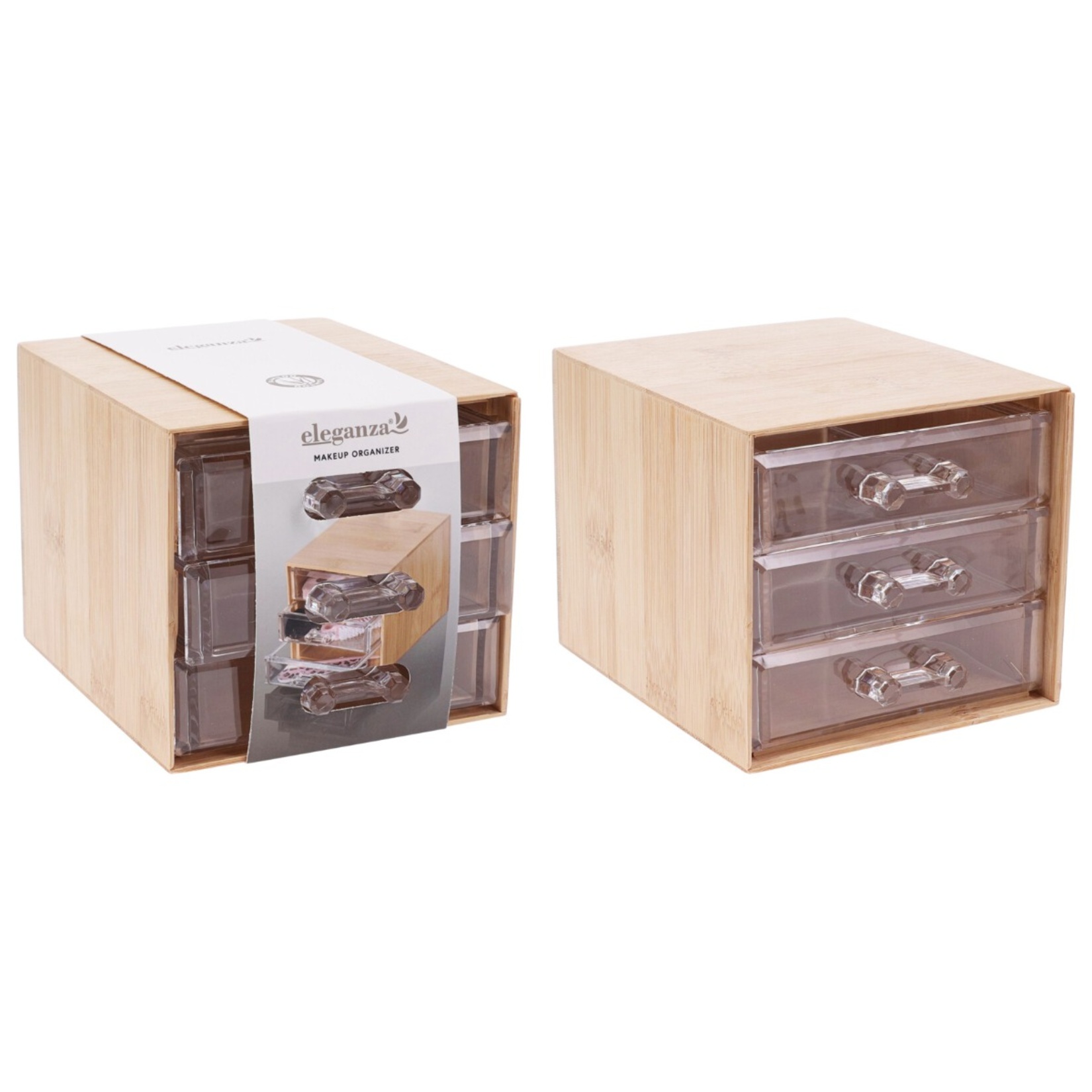 Eleganza Bambu Makyaj Organizeri - Görsel 2