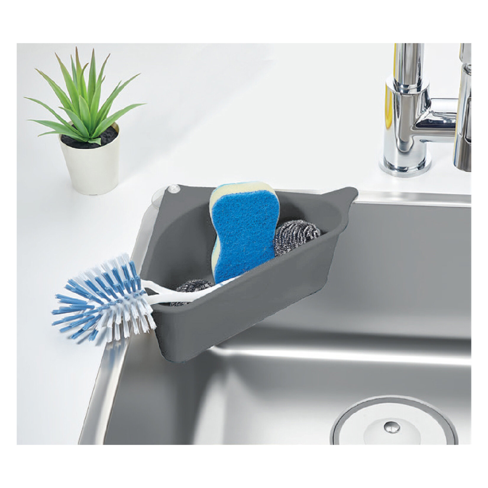 Finehome Lavabo İçi Çöp Süzgeci - Görsel 3