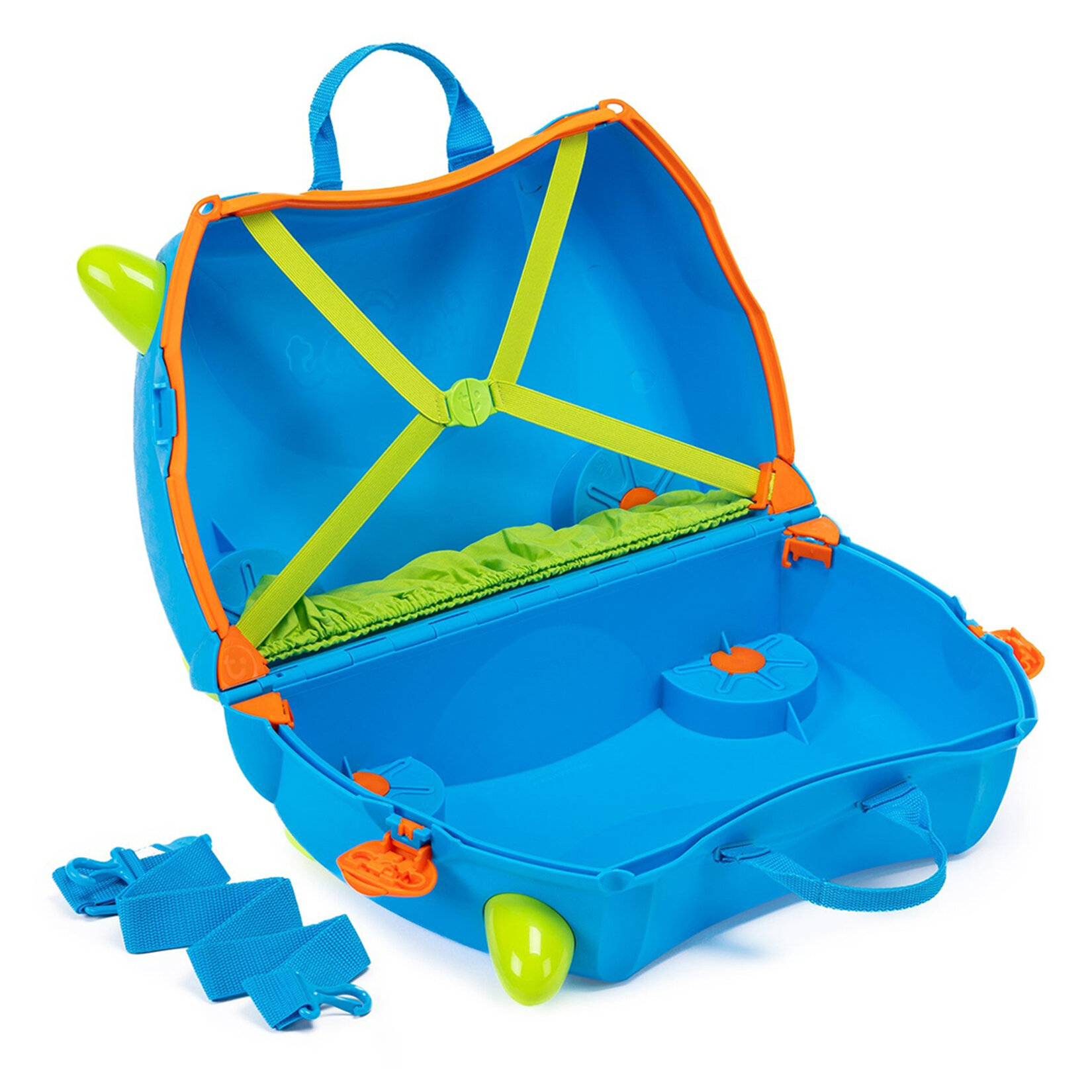 Trunki Binilebilen Çocuk Valiz Mavi Terrance - Görsel 2