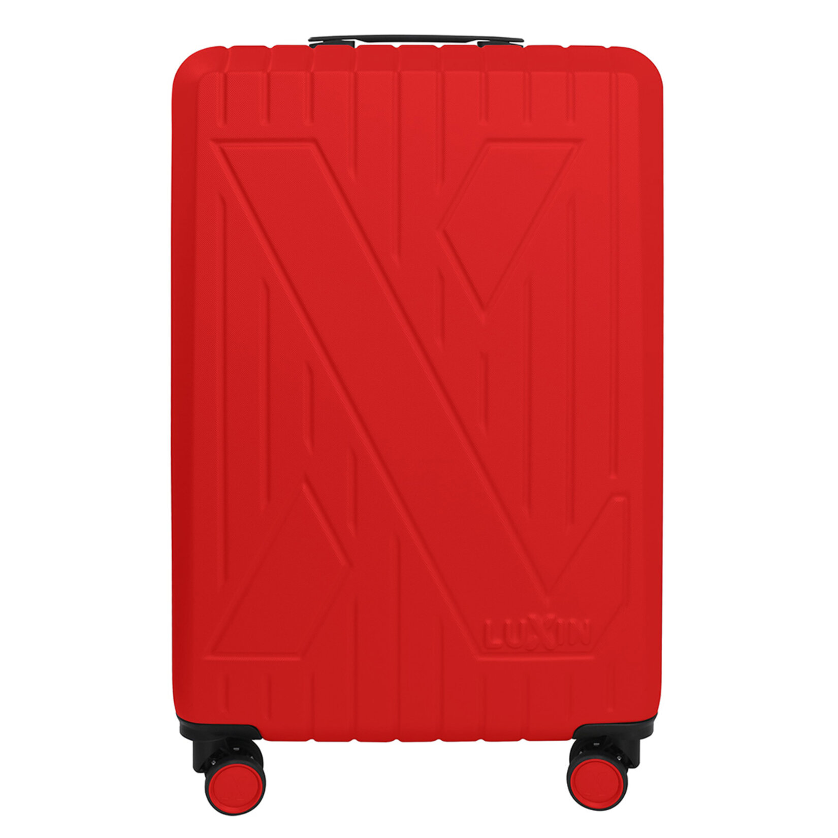 Luxin Cage Büyük Boy Abs Valiz Kırmızı