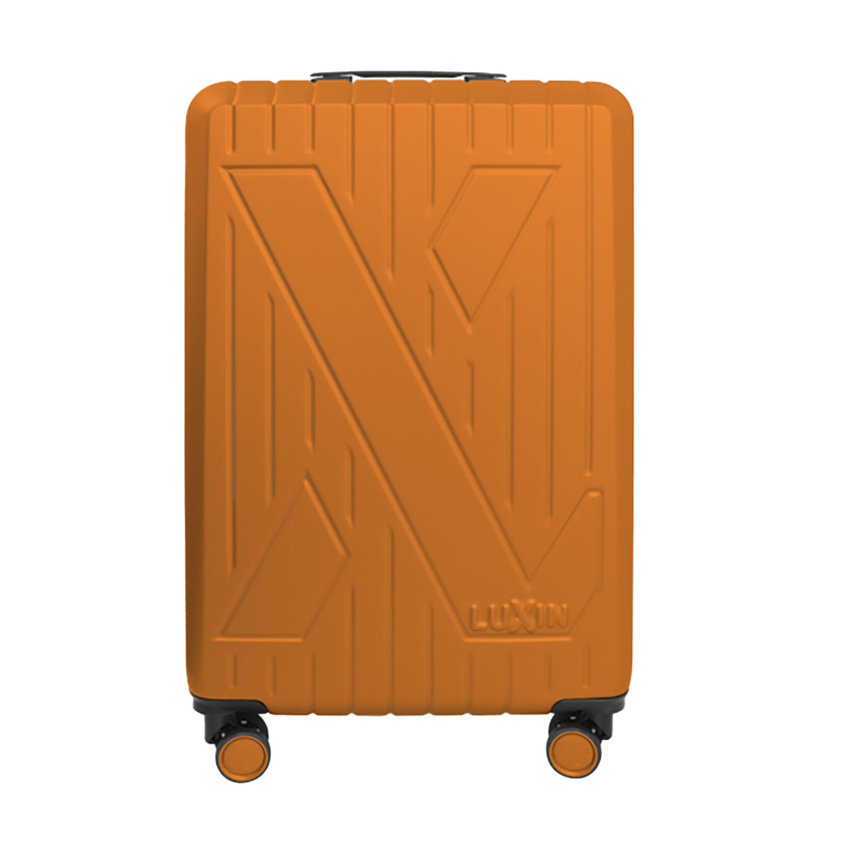 Luxin Cage Büyük Boy Abs Valiz Turuncu
