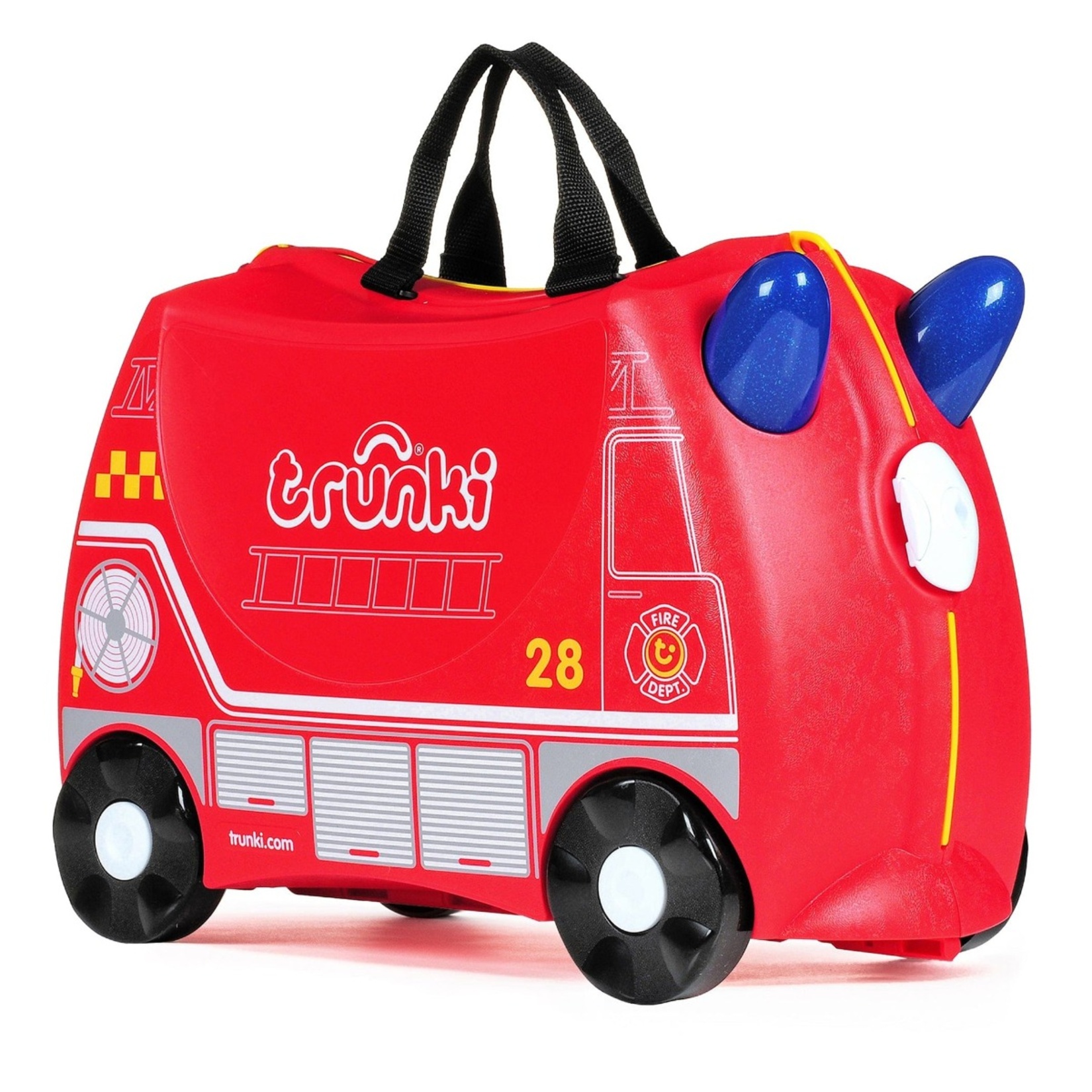 Trunki 0254-GB01 İtfaiye Aracı Frank Çocuk Valiz - Görsel 1