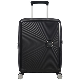 American Tourister Soundbax Valiz Kabin Boy Siyah
