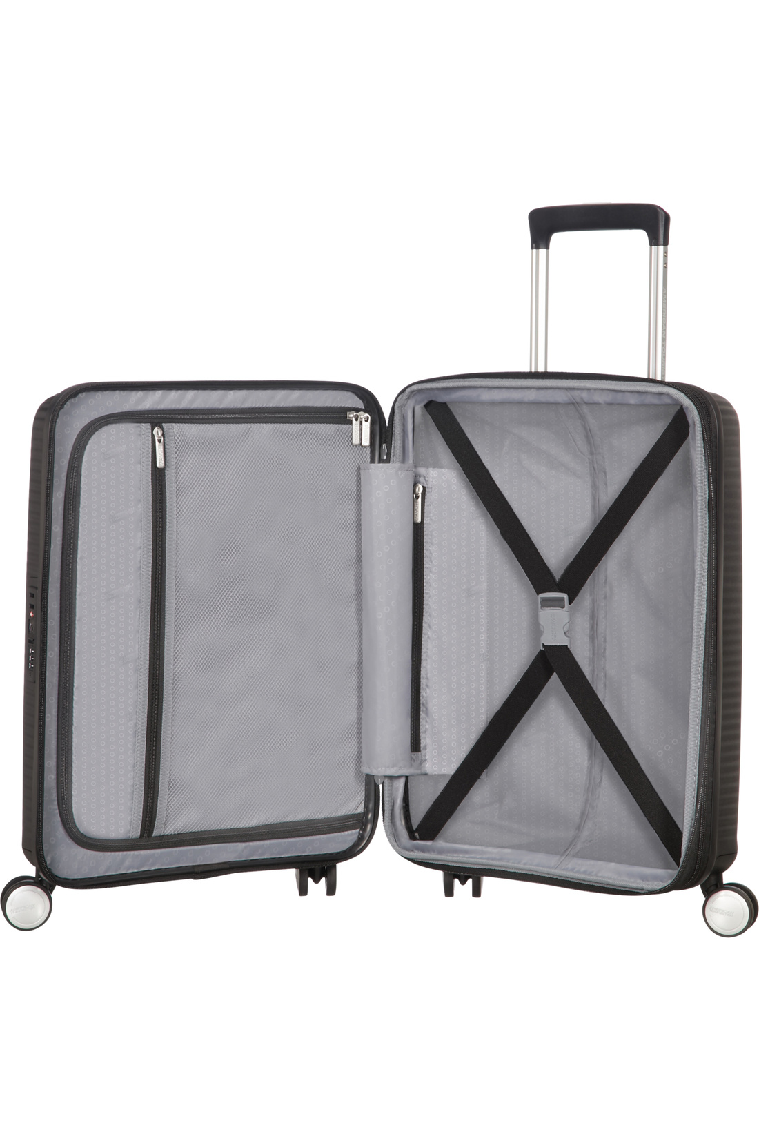 American Tourister Soundbax Valiz Kabin Boy Siyah - Görsel 2