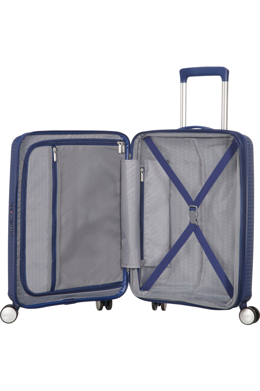 American Tourister Soundbax Valiz Kabin Boy Lacivert - Görsel 2
