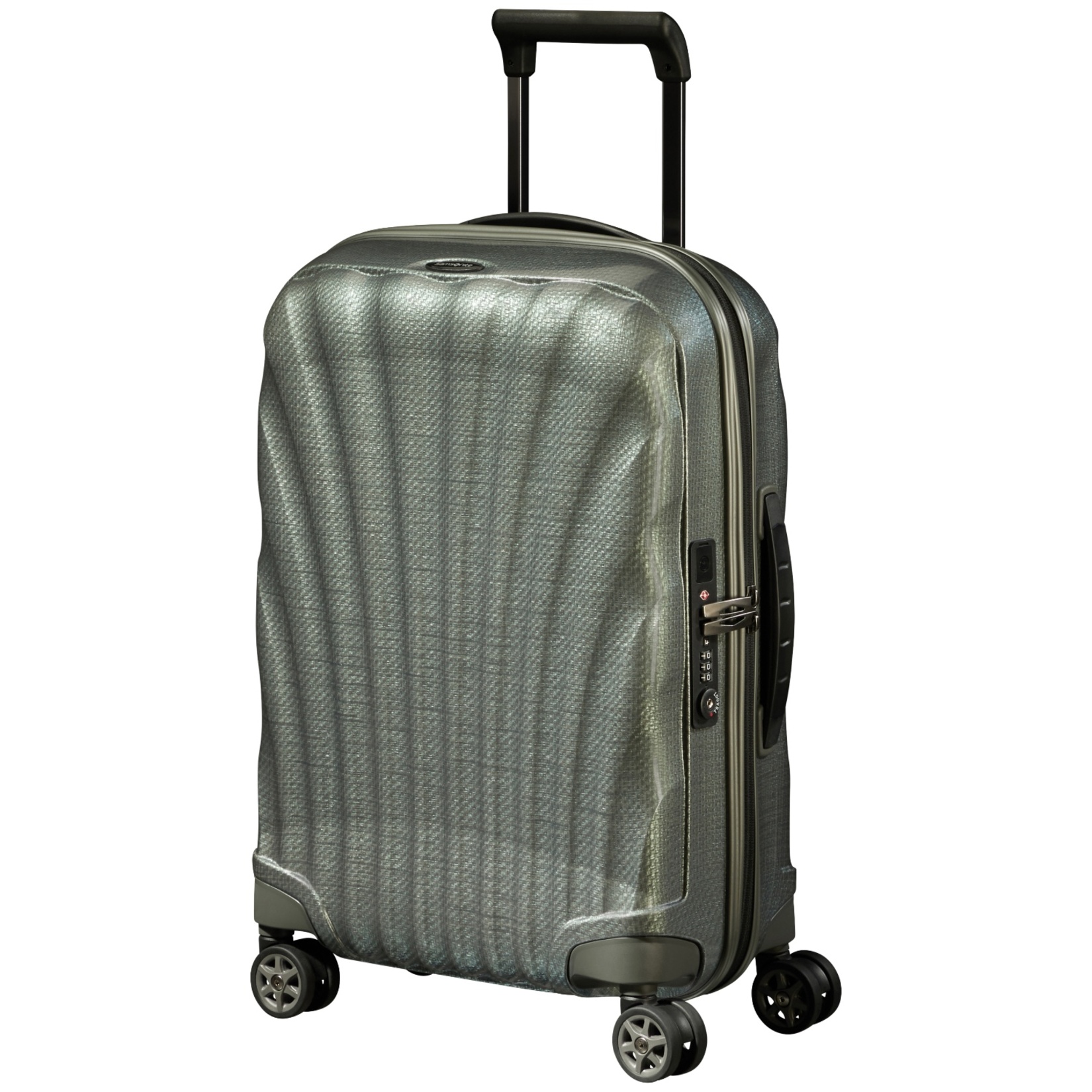Samsonite C-Lite Valiz Kabin Boy Yeşil - Görsel 1