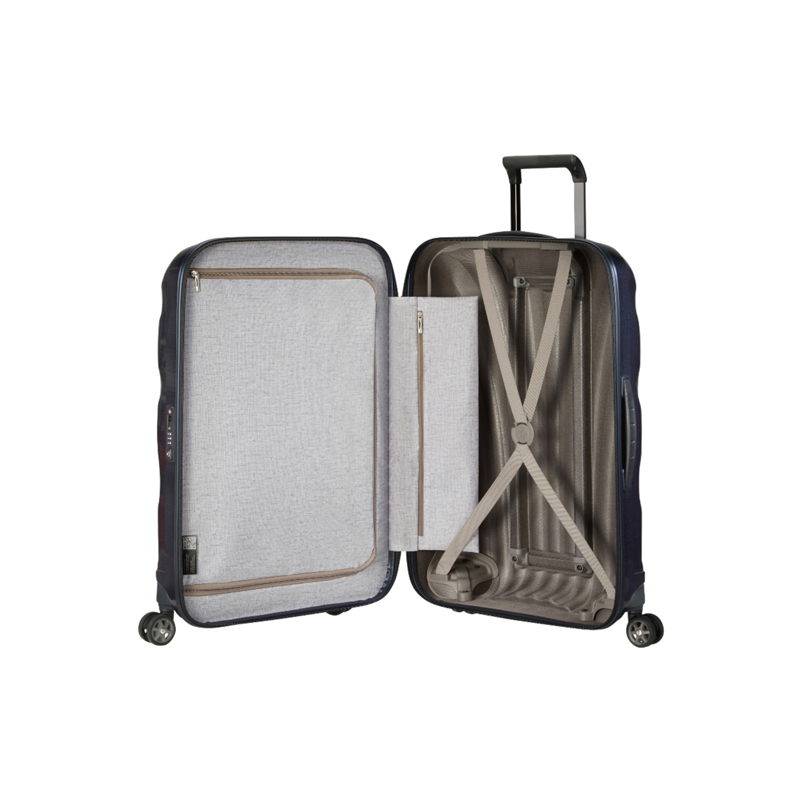 Samsonite C-Lite Valiz Büyük Boy Lacivert - Görsel 2