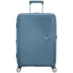 American Tourister Soundbax Valiz Orta Boy Mavi - Görsel 1