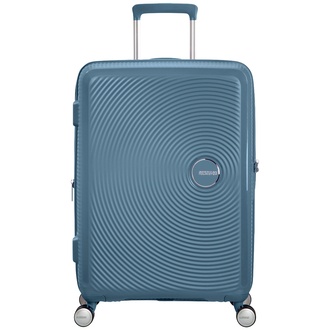 American Tourister Soundbax Valiz Orta Boy Mavi