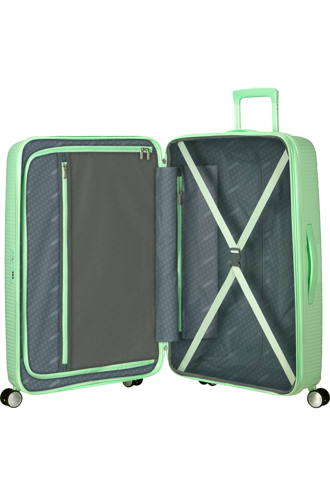American Tourister Soundbax Valiz Büyük Boy Yeşil - Görsel 2