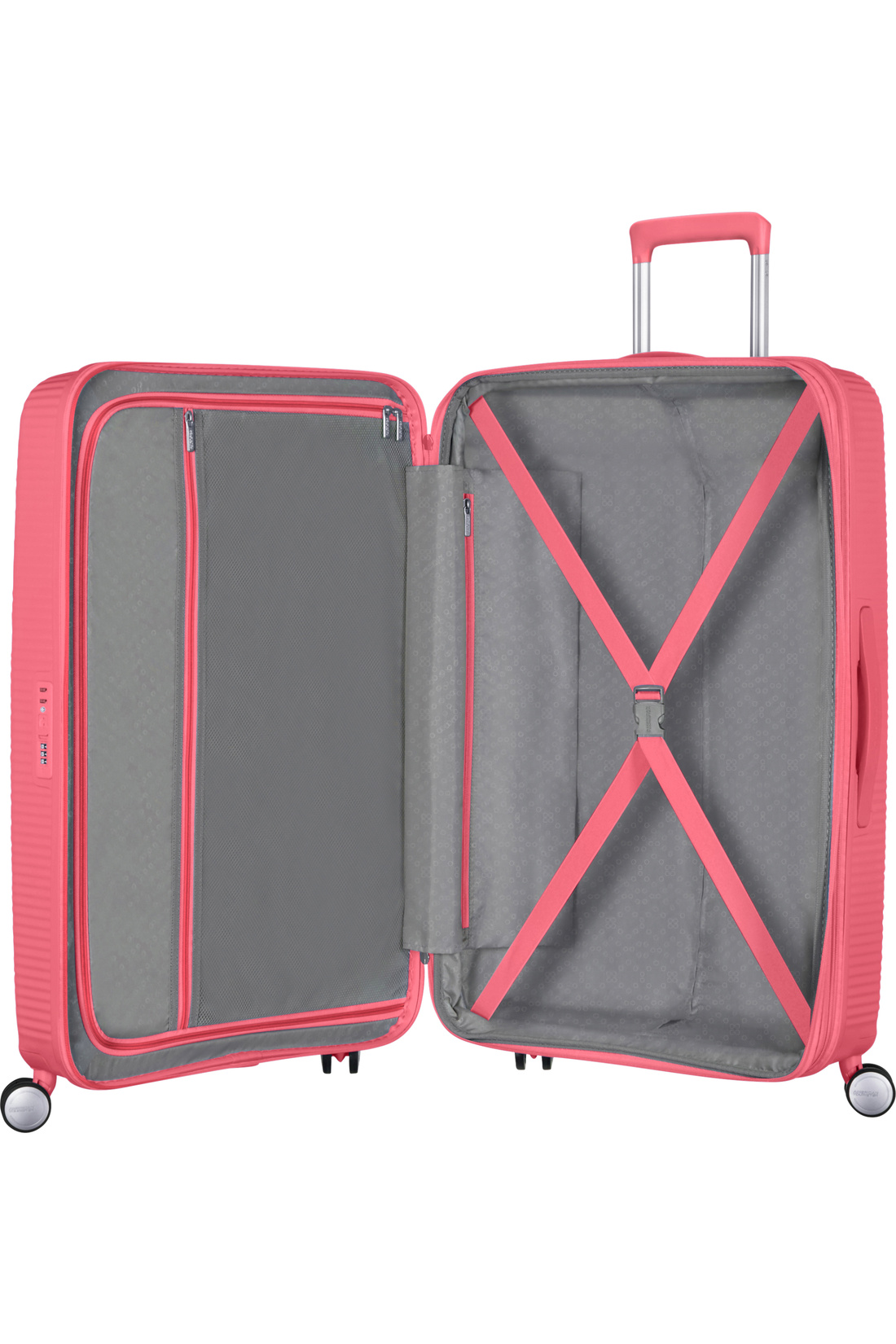 American Tourister Soundbax Orta Boy Valiz Pembe - Görsel 2