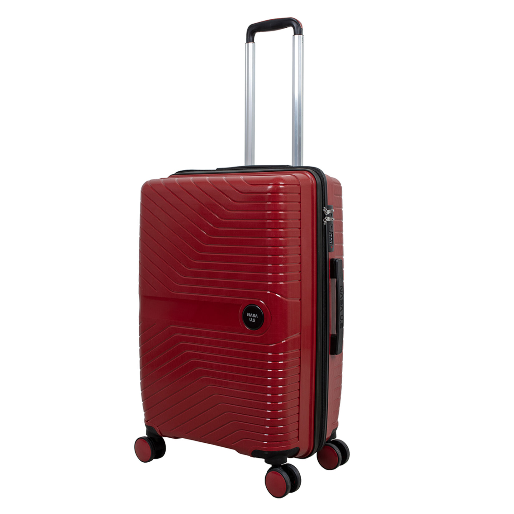 Nasa U.s Pp-silikon Bordo Büyük Valiz