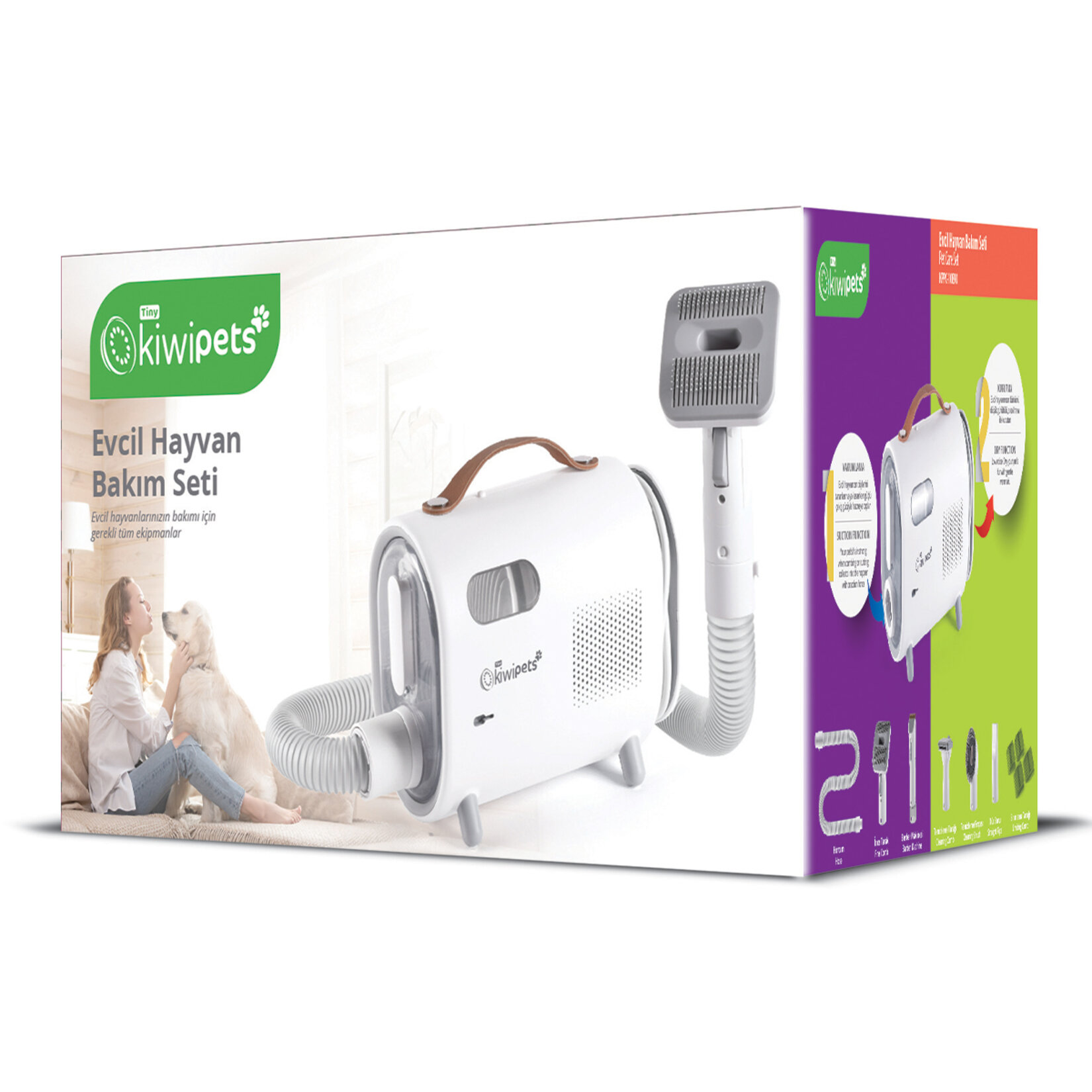 Kiwi Kppc-10890 Evcil Hayvan Bakım Seti - Görsel 1