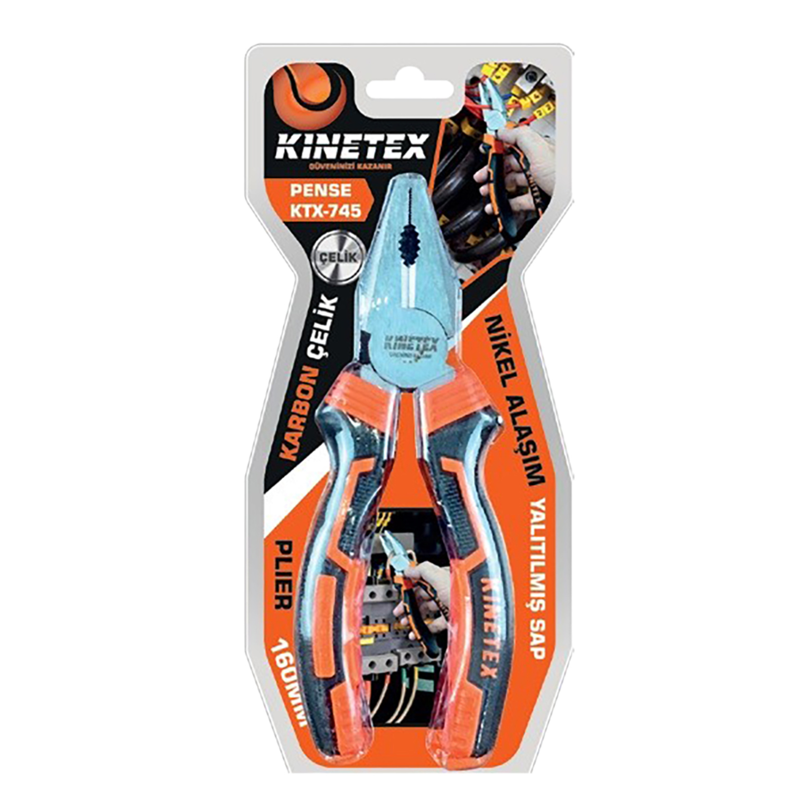 Knitex KTX-745 Pense 160 Mm Vakumlu - Görsel 1