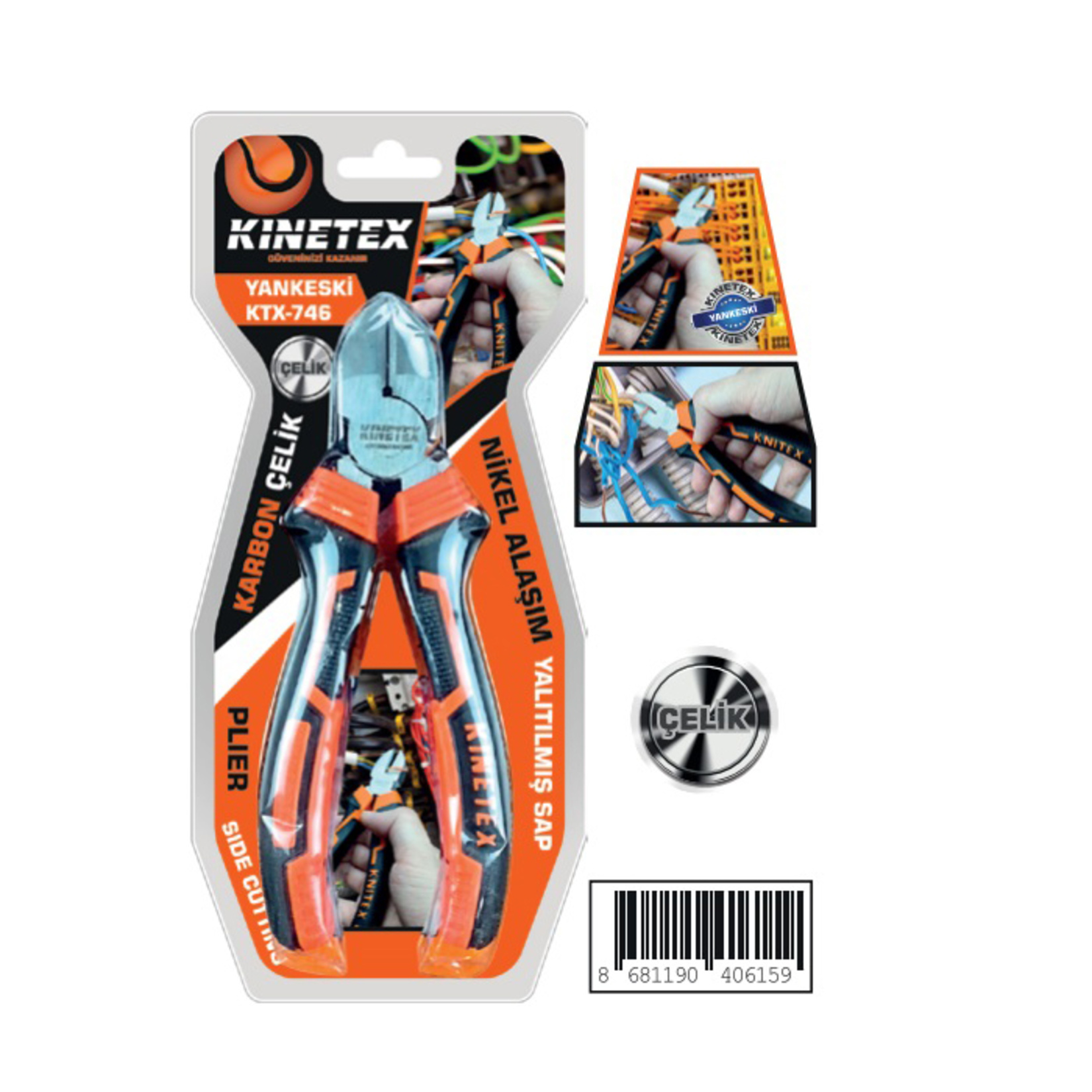 Knitex KTX-746 Yan Keski 160 Mm Vakumlu - Görsel 2