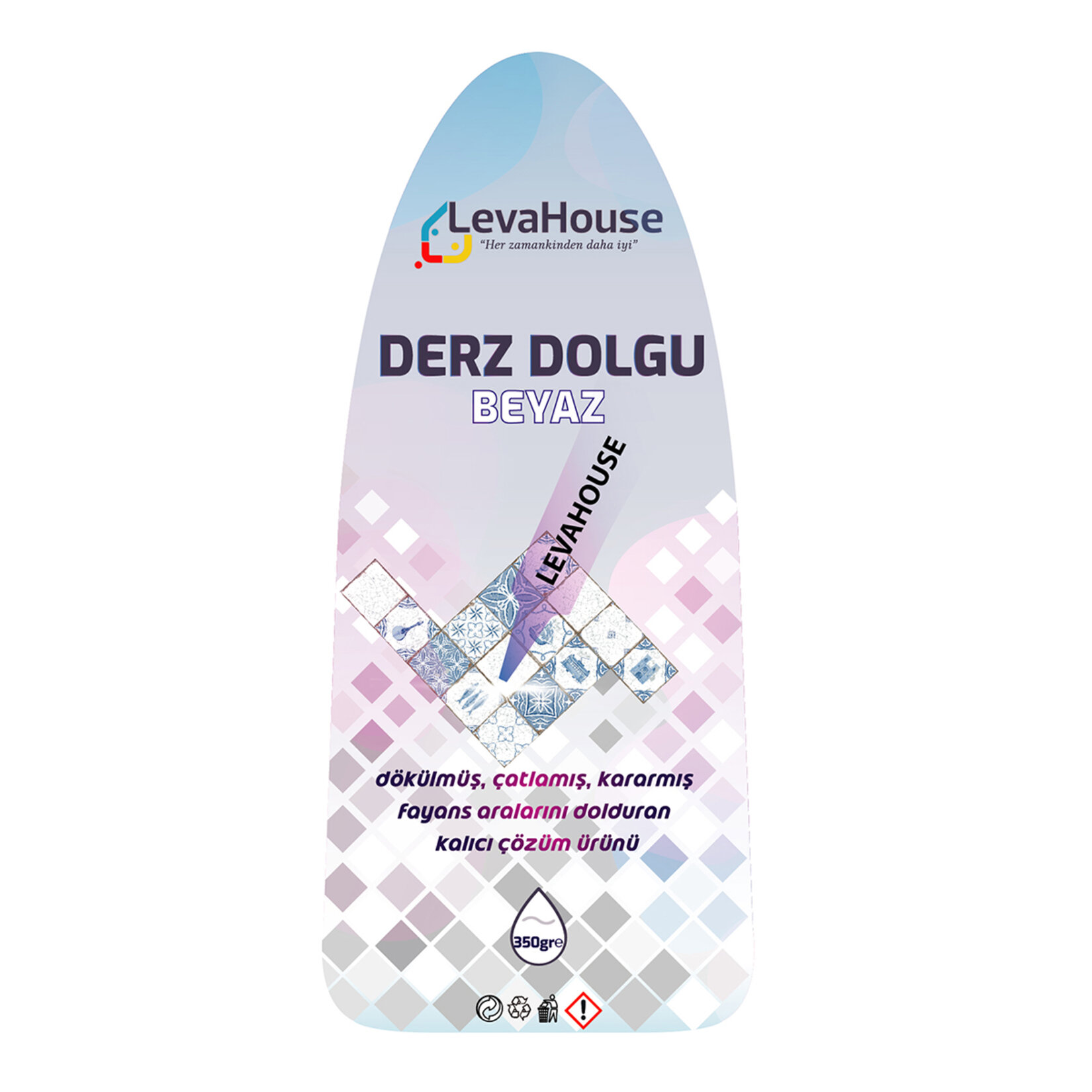 Leva House Beyaz Derzmatik 350 Gr